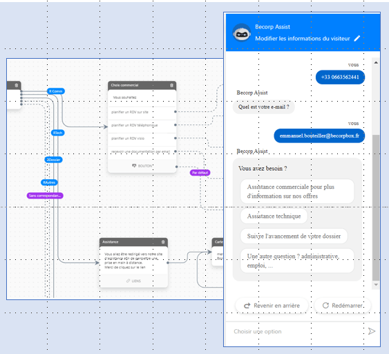 un chatbot, pour la tranquilite de tous !
